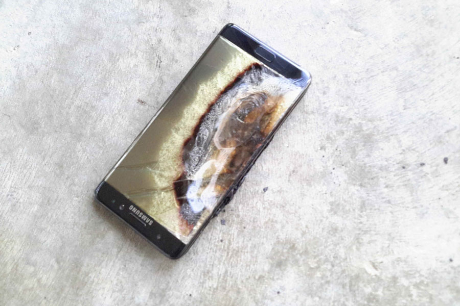 Galaxy Note 7 fuera de circulación por incendiarse