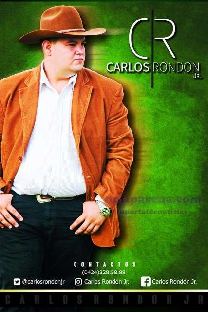 Carlos Rondón Jr. presentó su nueva placa discográfica “El Perfil de un Triunfador”