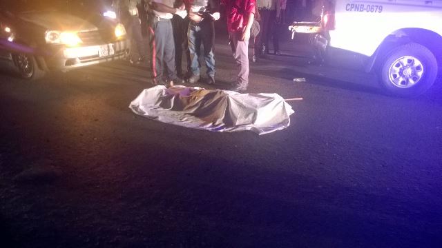 Murió arrollado cuando intentó cruzar la avenida Las Industrias #valledelapascua