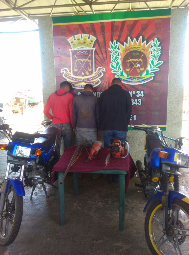 Atrapados tres ladrones de productores agropecuarios en Valle de la Pascua
