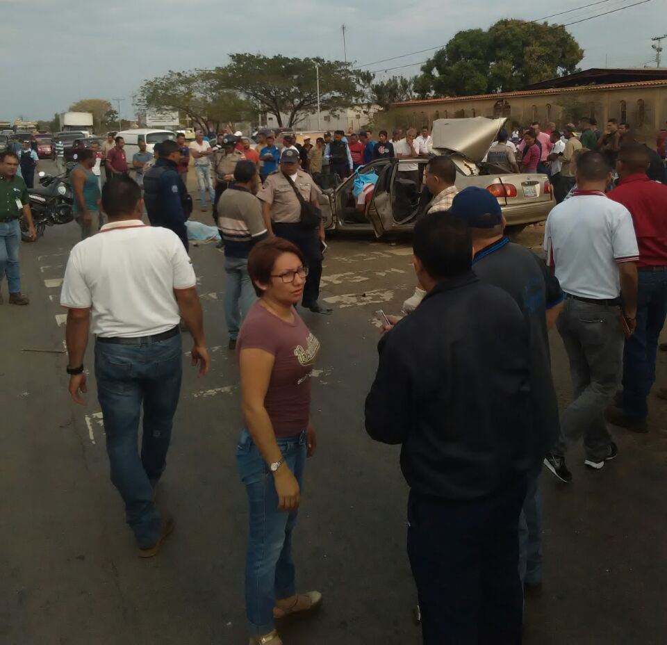 Fallece niño que resulto herido en accidente de transito ocurrido en la carretera Vdlp-Chaguaramas
