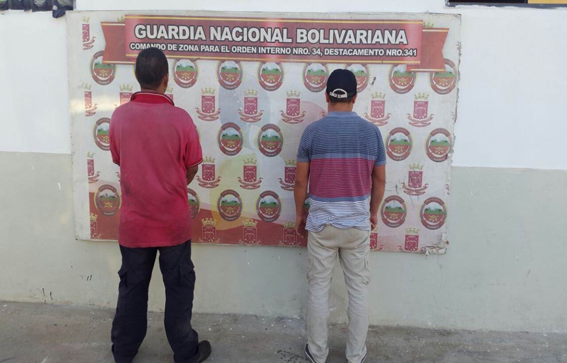 Cayó con más de 45 kilos de cobre