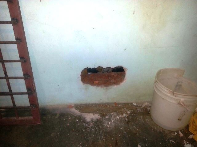 Evitan fuga masiva de detenidos de los calabozos de la PNB