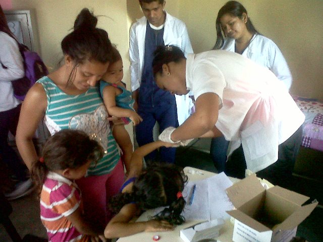 En el sector 5 de Julio realizaron operativo médico asistencial