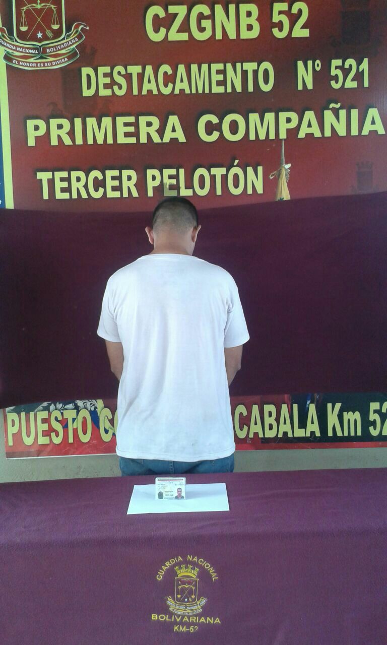 Femicida fue capturado en Barcelona por la GNB