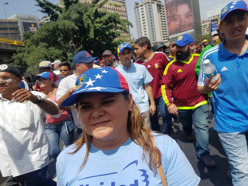 Rummy Olivo pidió al pueblo «salir a la calle por la libertad de Venezuela»