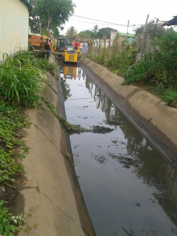 Limpian quebradas de los sectores  Morichal, Aeropuerto y la Esperanza