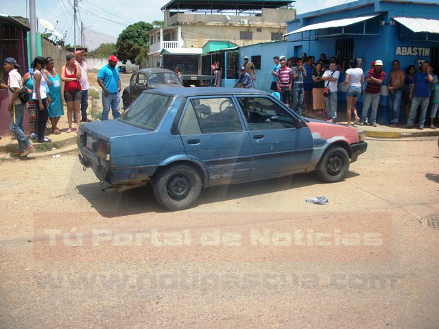 Acribillaron un taxista en Matos Charmelo
