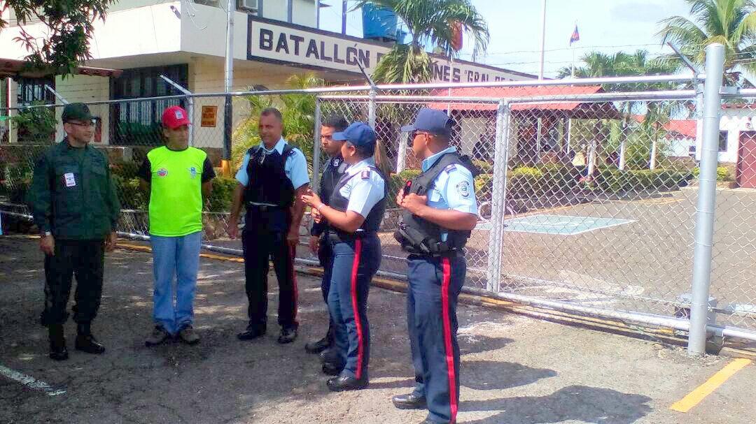 [:es]Policía Comunal realizó encuentro institucional con la ONA y el Batallón de Aviones Tomás Montilla[:]