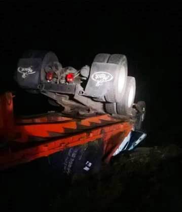 [:es]Gandolero murió aplastado en accidente de transito[:]