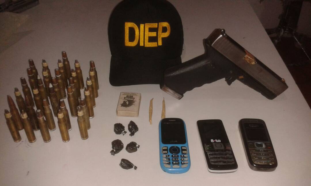 [:es]Poliguárico desmanteló banda dedicada al microtrafico y robo[:]