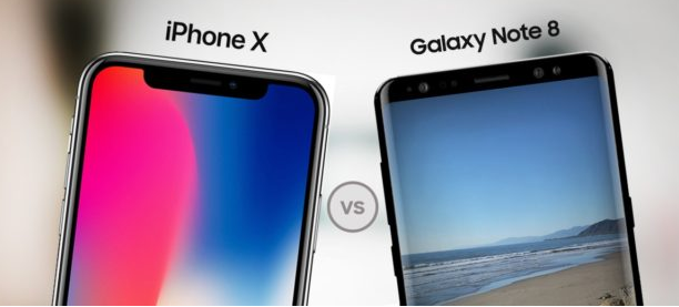 [:en]The Samsung Galaxy Note8 against the iPhone X[:]