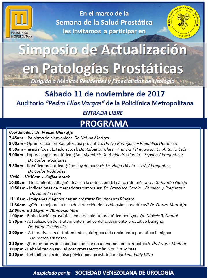 [:es]Semana de la Salud Prostática. La importancia del despistaje[:]