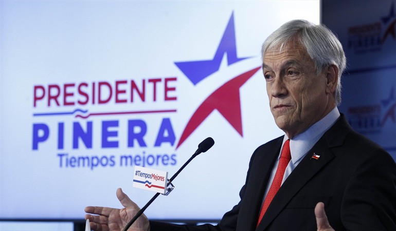 [:es]Con un 54% de los votos, Sebastían Piñera gana las elecciones en Chile[:]