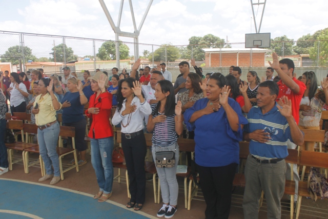 [:es]Juramentan en Infante a maestros de la Sociedad Patriótica  [:]