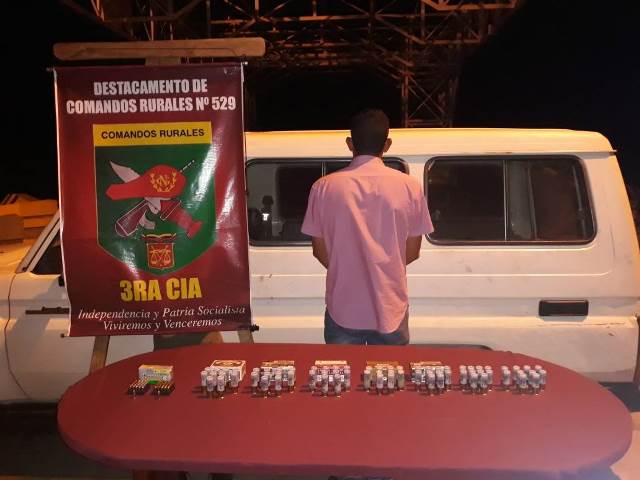 [:es]GNB incautó 130 municiones a sujeto en Anzoátegui[:]