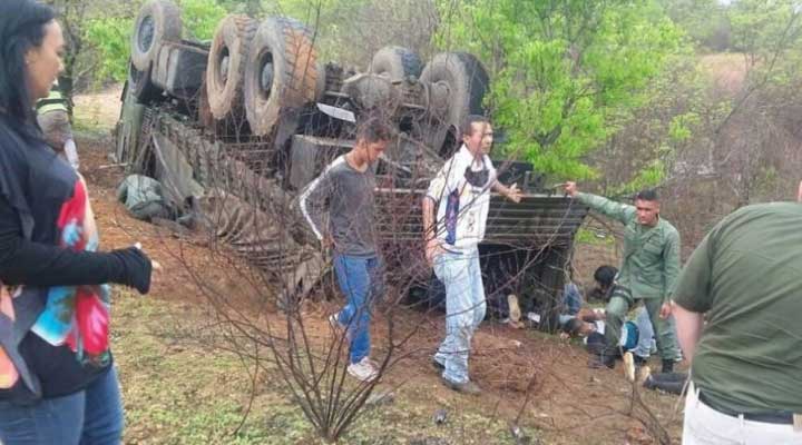 [:es]FOTOS. Murieron dos estudiantes de la Unefa en accidente de transito[:]