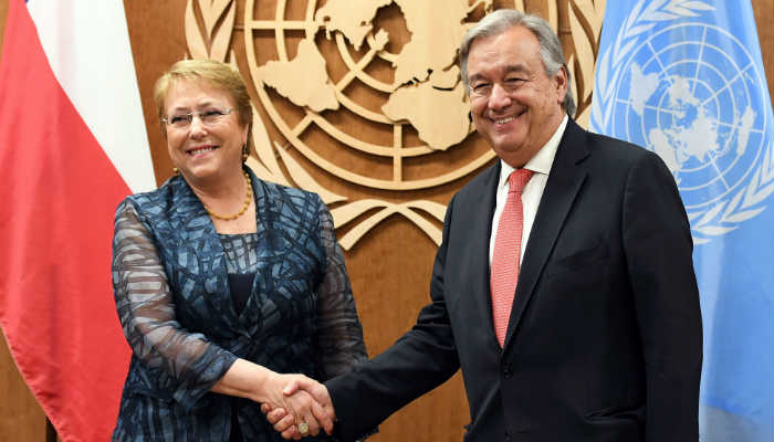 [:es]La ONU tiene nueva jefa de DDHH y es Michelle Bachelet[:]