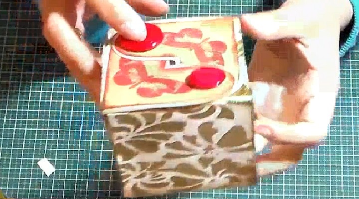 [:es]Caja de Regalo Embosing, CURSO ONLINE, Manualidades Scrapbook[:]