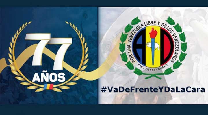 [:es]Acción Democrática conmemora 77 años haciendo historia positiva en Venezuela[:]