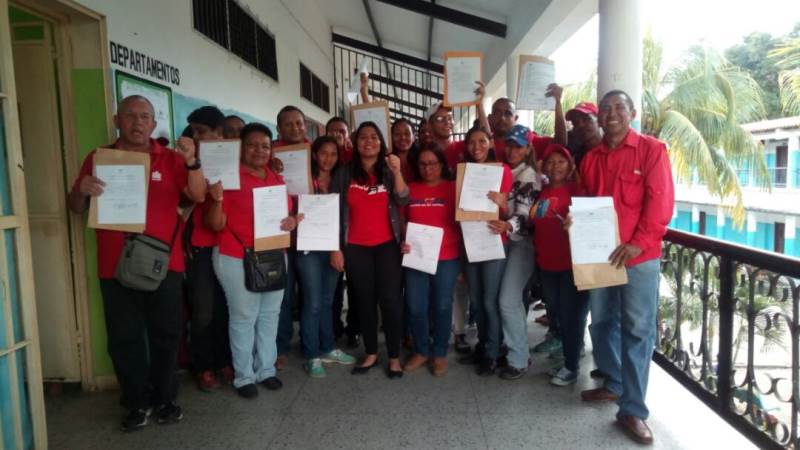 [:es]En Zaraza inscribieron los candidatos a concejales por el PSUV[:]