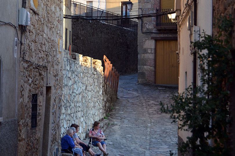 Guijo de Santa Bárbara refleja todo el esplendor de La Vera