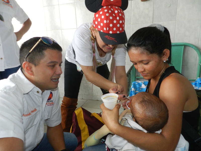 Felizmente se desarrolló la obra social «Barriguitas Llenas» en Valle de la Pascua