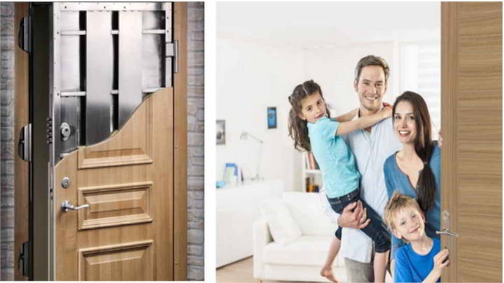 Notables diferencias de las puertas blindadas, acorazadas y de seguridad