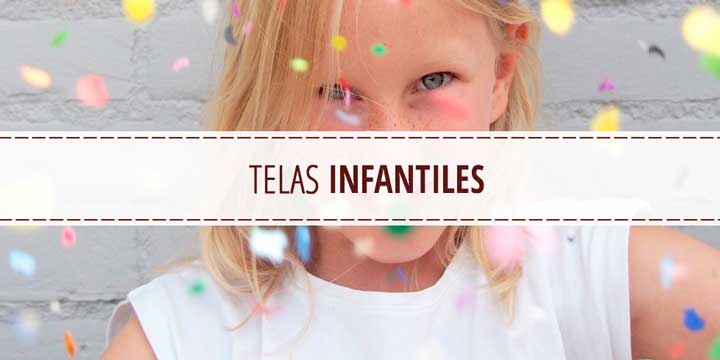 telas infantiles para coser desde casa