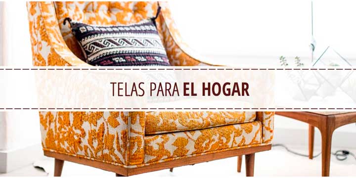 telas para el hogar