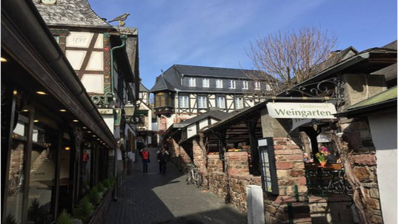 Crece el romance , en viaje por el Rhin