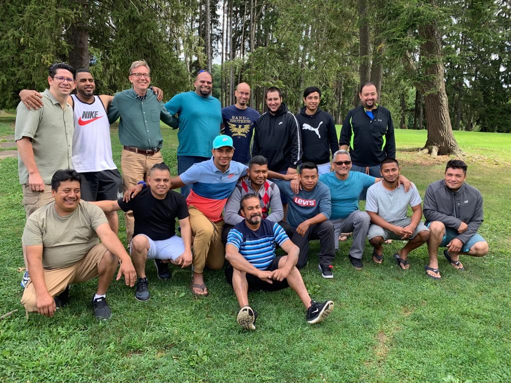 Con todo éxito se realizó Campamento de Caballeros Iglesia Sion de Pittsburgh