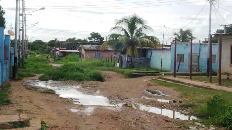 En el sector Luis Torres de La Pascua las calles parecen una pista de rusty trial