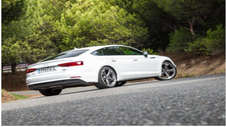 Audi  A5 Sportback, de buena vista y muy funcional