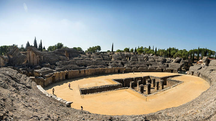 Yacimientos arqueológicos de Itálica.