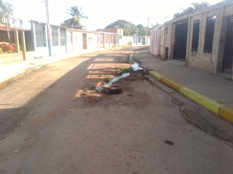 [:es]Siguen las cloacas desbordadas en el sector Padre Chacin [:]