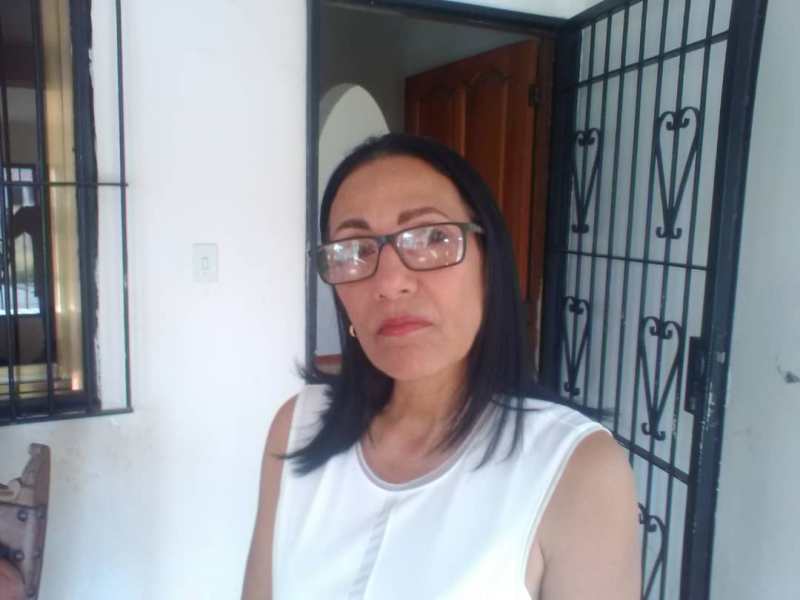 Rosario Lodestro quien reside en la comunidad desde hace muchos años comentó que como 10 años tiene el problema.