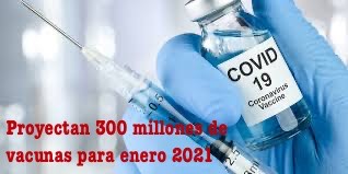Más de 300 millones de vacunas