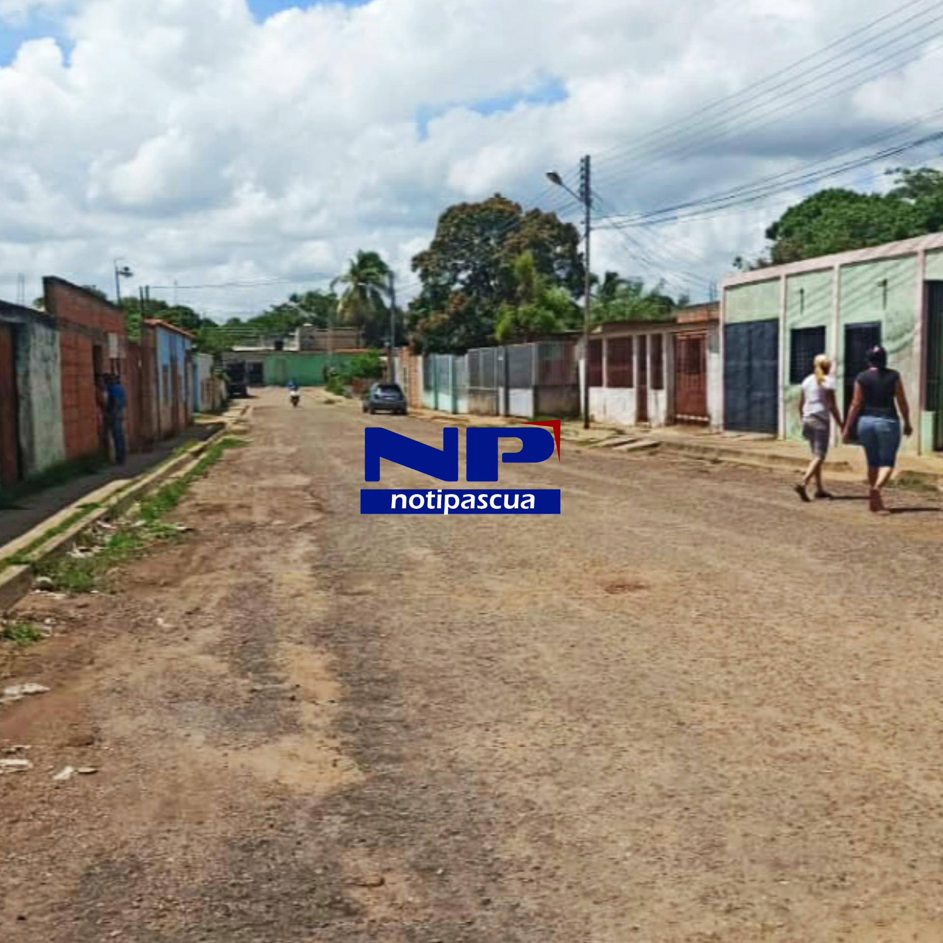 Al final de esta calle se produjo el primer enfrentamiento.