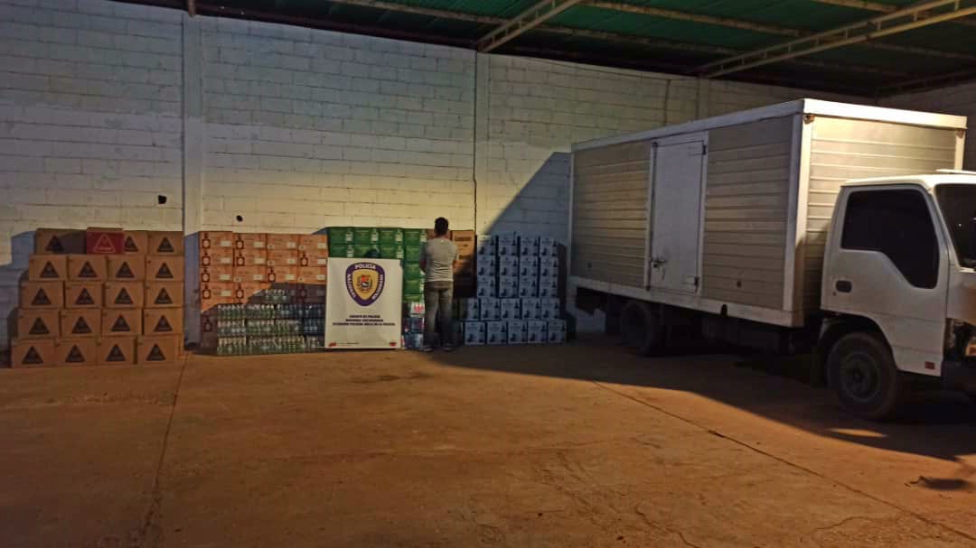 Toda la mercancía fue puesta a la orden del Ministerio Publico