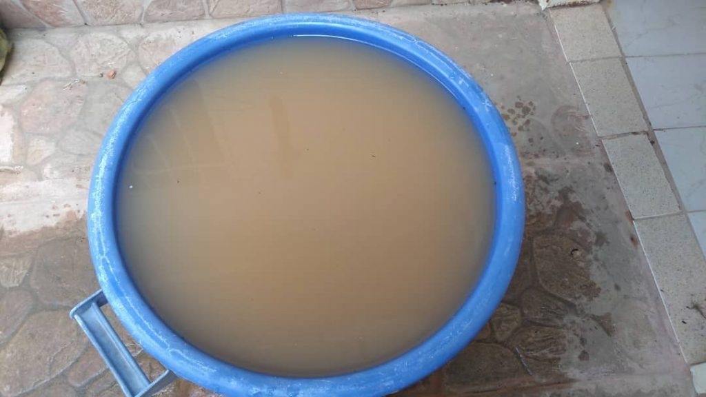 Esta es el agua que llega a las casas por tubería.