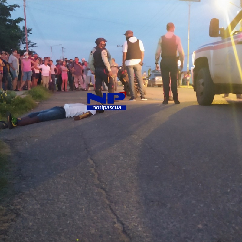 Lo asesinaron en la calle 1 de Las Garcitas