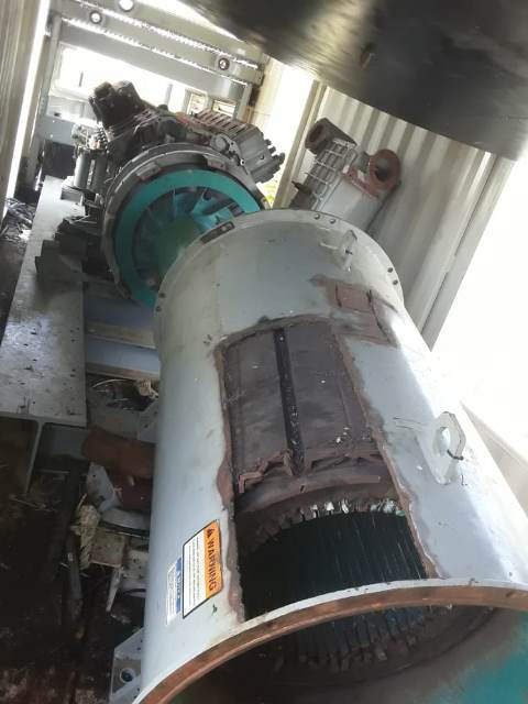 Estos son los motores de las plantas eléctricas. 