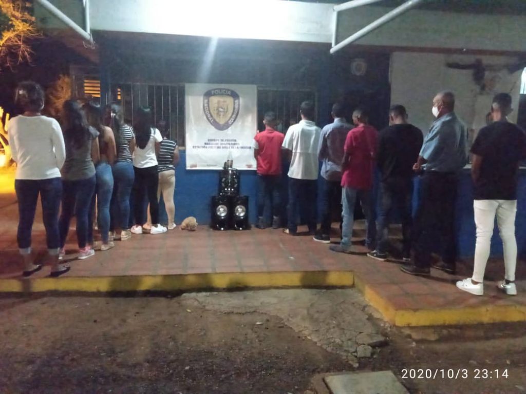 13 personas fueron capturadas en el sector Pueblo Nuevo.