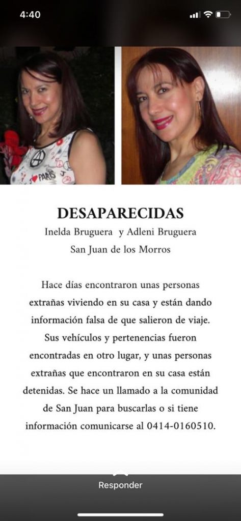 Familiares y amigos piden ayuda para encontrar las hermanas. 