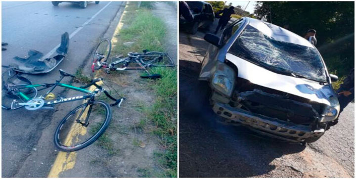[:es]Detienen a pareja por atropellar a ciclistas en Cumaná[:]
