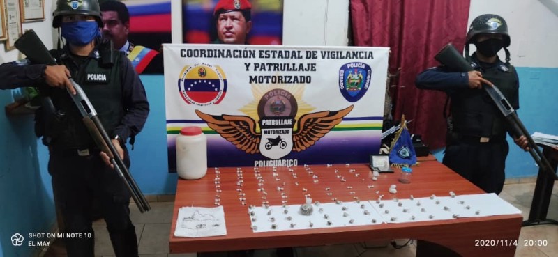 [:es]Capturado vendedor de drogas detrás de la Comandancia de Poliguárico[:]