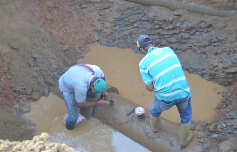 [:es]»LA VISITA DIO RESULTADOS». Resolvieron grave problema vial en Roscio[:]