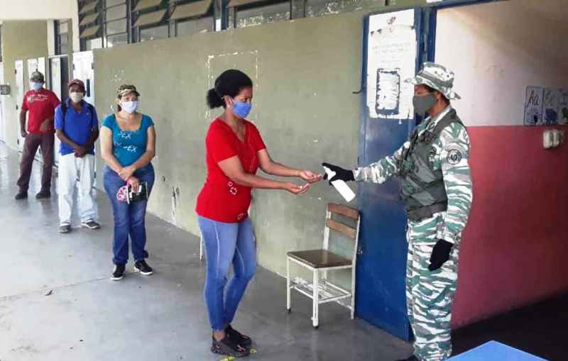 La jornada cumplió con el protocoló de bioseguridad