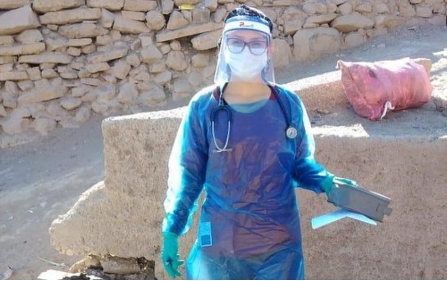 Heroes de Blanco. Johana Chollet